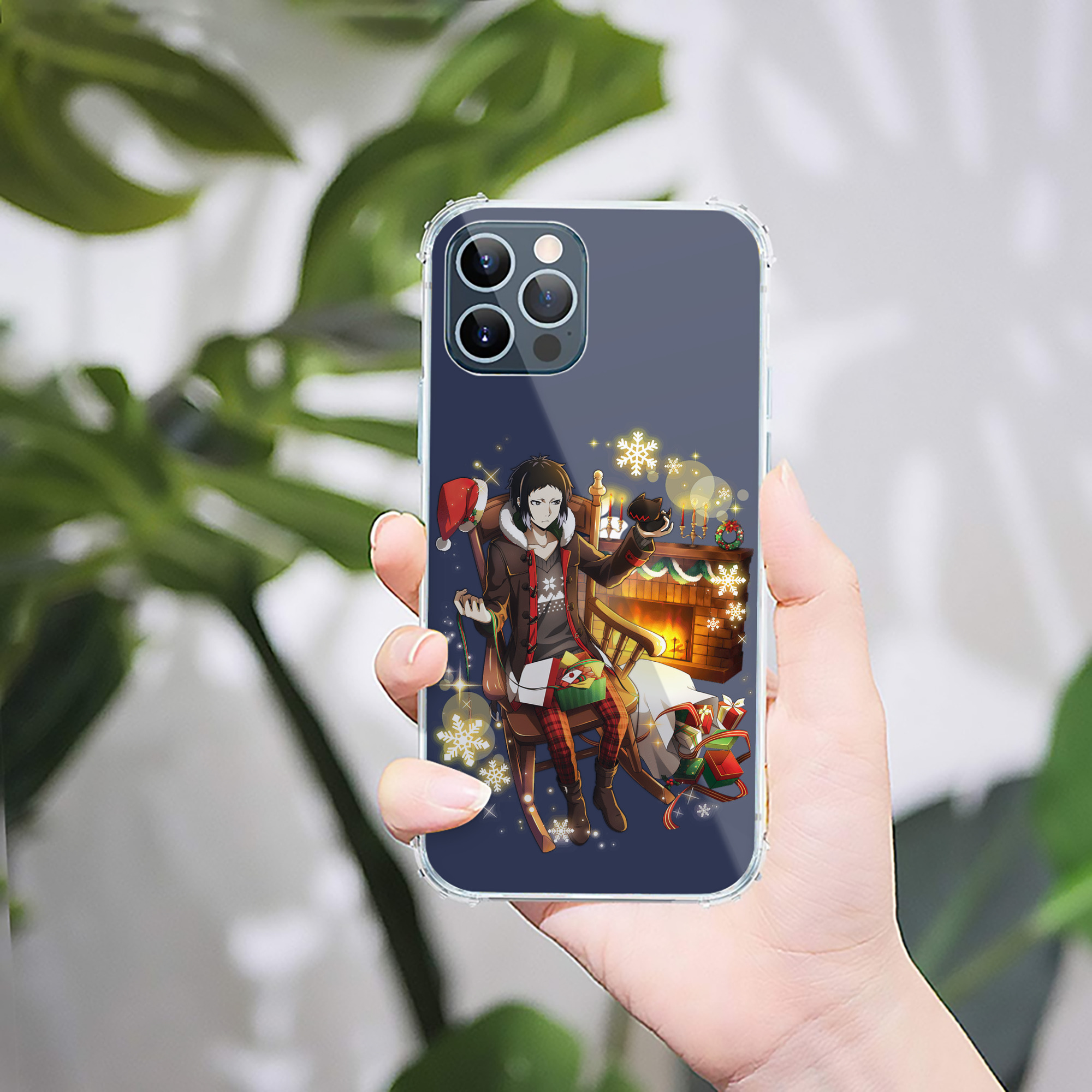 （画像用） 文豪ストレイドッグス Bungo Stray Dogs 【iPhone 12シリーズ対応】透明スマホケース（クリアソフトケース）